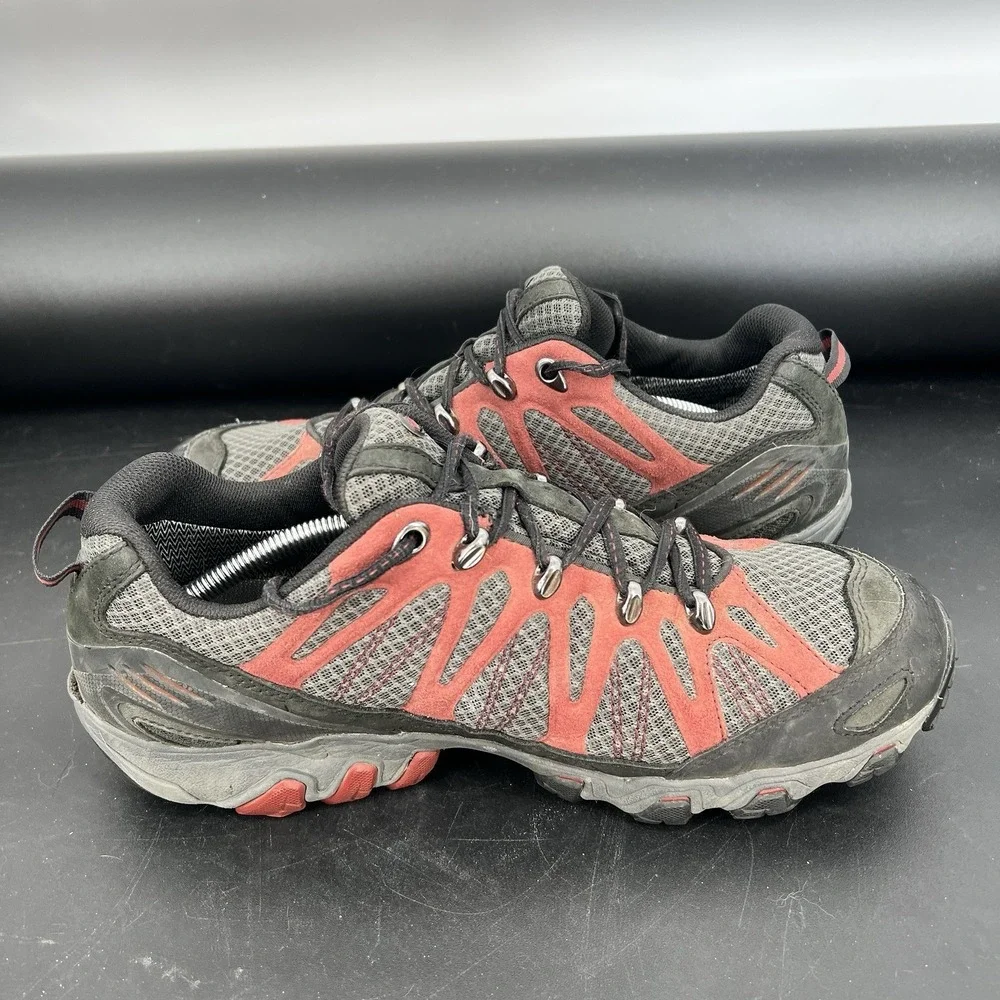 Men's Oboz‎ bDry Traverse Hiking Shoes Red Black Size 12